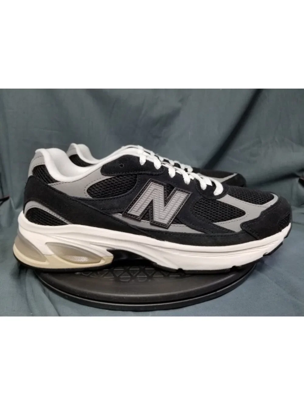 New Balance 2010 Lace Black Grey Sneakers P201062E Kid's Size 2.5 NEW NO BOX!